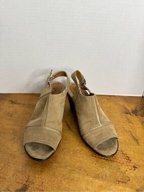 EuroSoft Suede Open Toe Mule